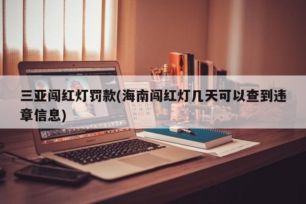 三亚闯红灯罚款(海南闯红灯几天可以查到违章信息)